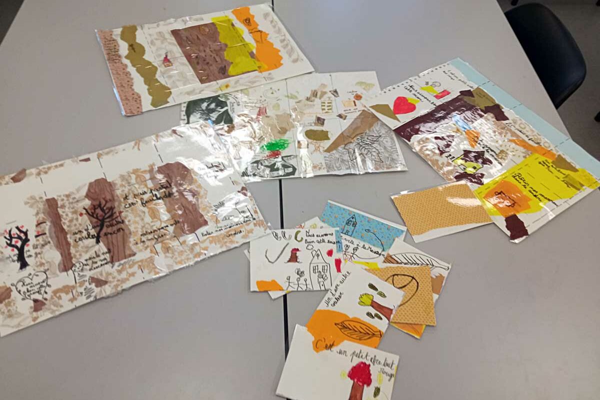 Atelier Poésie-Famille Centre Social Orel Avignon