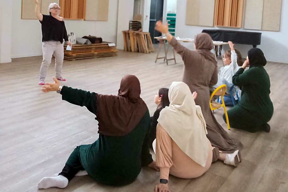 Atelier Poésie-Famille Centre Social Orel Avignon